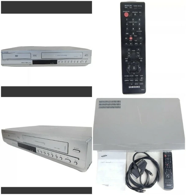 SAMSUNG DVD /VCR V6700S VIDEO TAPE PLAYER /6 HEAD+Remote(DVD PLAYER NOT