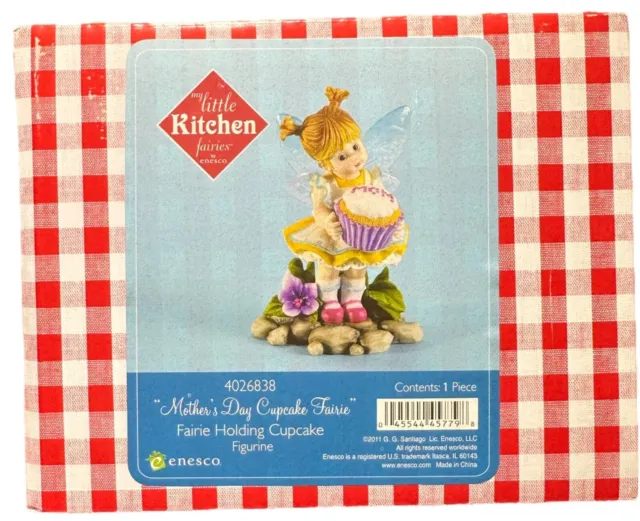 My Little Kitchen Fairies "Mother's Day Cupcake Fairie" 2011 NIB # 4026838 3