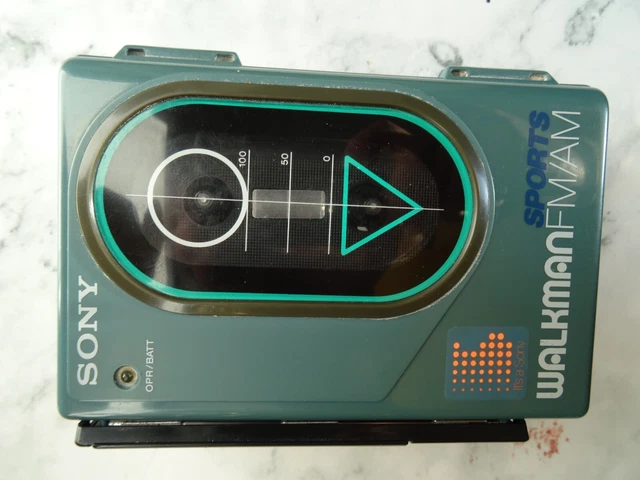 Sony Walkman WM-75 – Sport – Bleu – Pour Pièces / Réparation