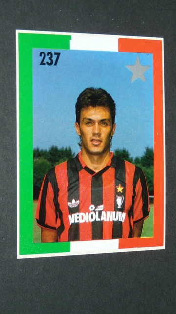 PANINI CHAMPIONS 1999/2000 Figurina n. 293- PAOLO MALDINI -MILAN-NEW