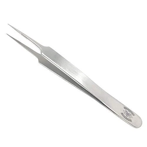 High Precision Stainless Steel Lab Tweezers/Forceps with Straight Tapered
