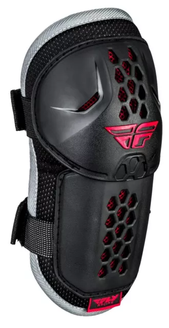 Fly Racing Barricade Mens MX Offroad Elbow Guards Black/Red