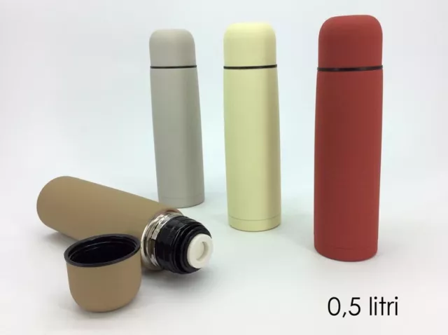 Termos thermos acciaio bottiglia contenitore termico caffè bibite 500 ml - Rotex