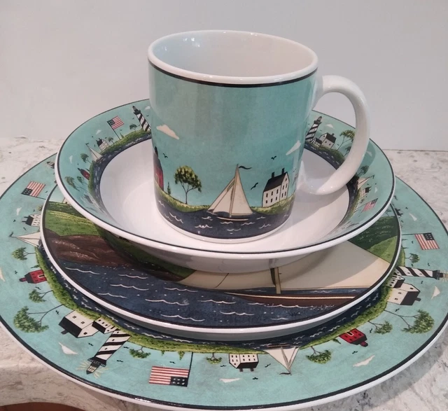 1 Place setting WARREN KIMBLE 1998 'COASTAL BREEZE By Oneida Sakura 6  available