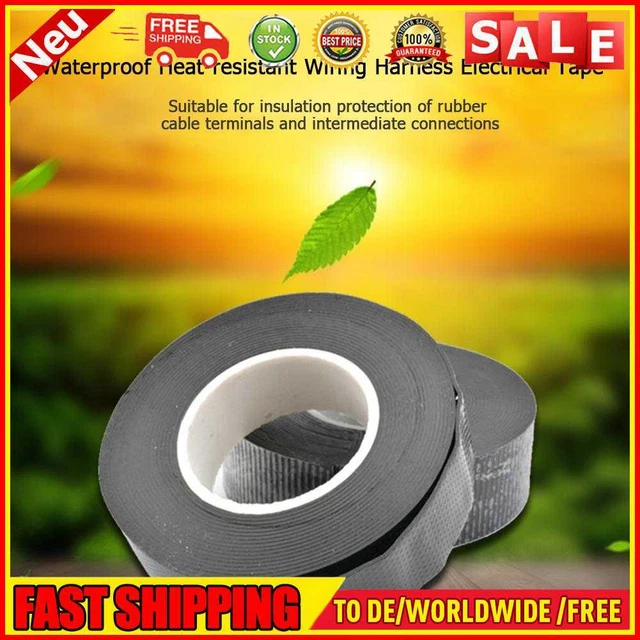 Nastro isolante cablaggio impermeabile, resistente al calore - protezione cavo (21 mm)