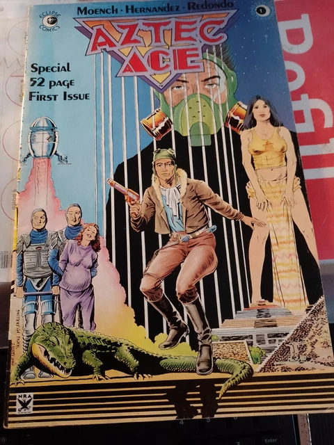 Aztec Ace no. 1, 1983, Eclipse Comics, Bronze Age Comics - UNGRADED