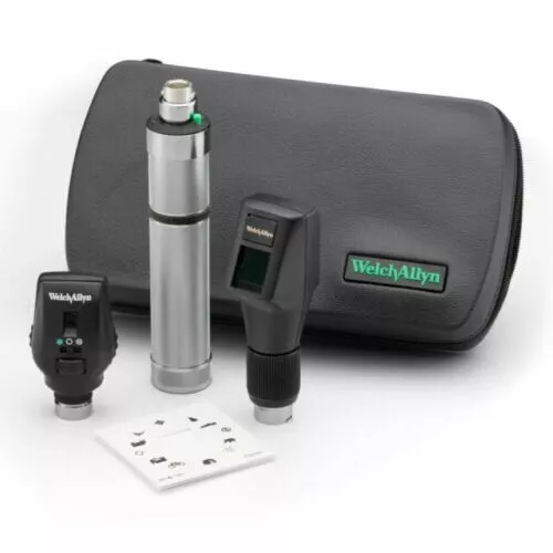 Welch Allyn Combined Set 3.5V Halogen HPX Streak Retinoscope Ophthalmoscope 2