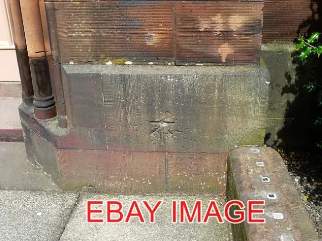 Photo  Annan Ordnance Survey Bench Mark St. Andrew's Church Located Just To The