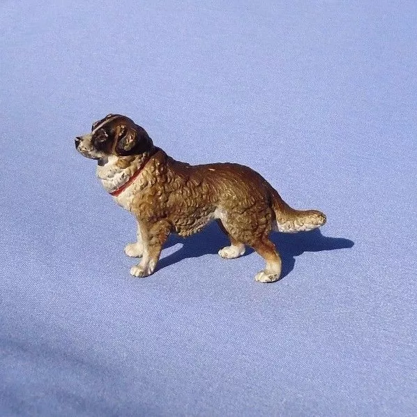 SAINT ST BERNARD NEWFOUNDLAND LANDSEER bronze dog Vienna Austria figurine