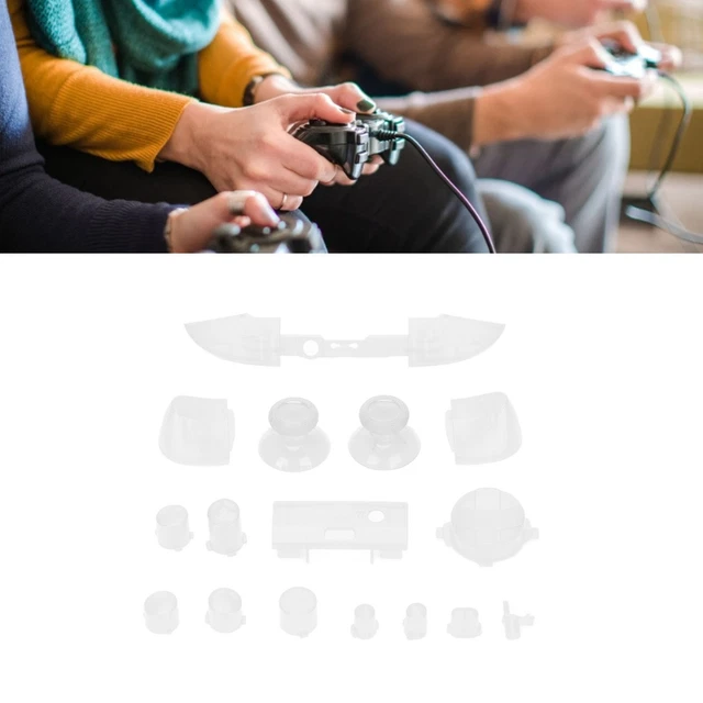 (transparent White)Full Buttons Mod Kits Full Button Set Trigger Full Trigger