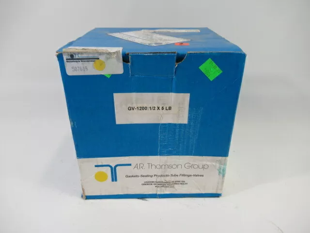 A.R.Thomson GV-1200 Compression Packing 1/2" 5lbs NEW