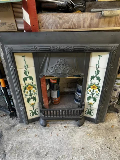 cast iron fire surround used