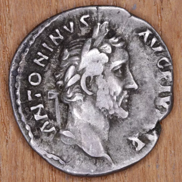 EMPEROR ANTONINUS PIUS Ancient Roman Empire Silver Denarius Coin ...