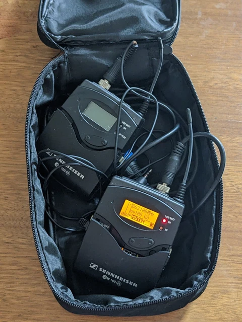 sennheiser ew100 g3 Wireless Receiver Transmitter Microphone