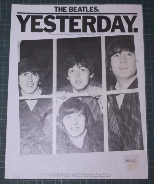 The Beatles - Yesterday - John Lennon & Paul McCartney - Northern Songs
