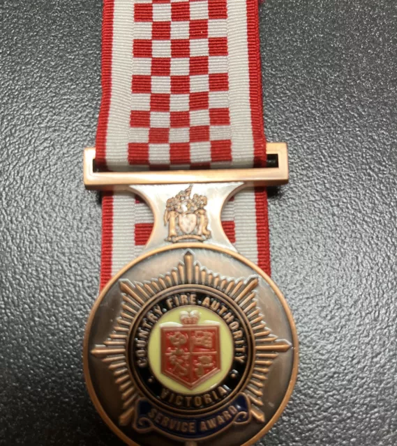 Replica Vic CFA Service Medal #victorian#FS#medal