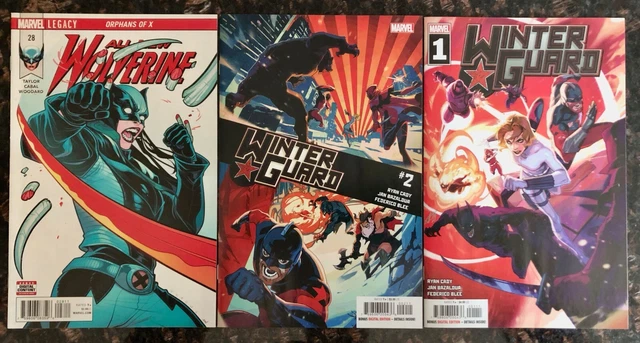All-New Wolverine Winter Guard Marvel Comic Lot of 3 X-23 Daken X-Men Mutants