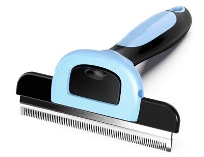 Pet Grooming Brush Deshedding Tool for Dogs & Cats, Effectively Reduces Shedding