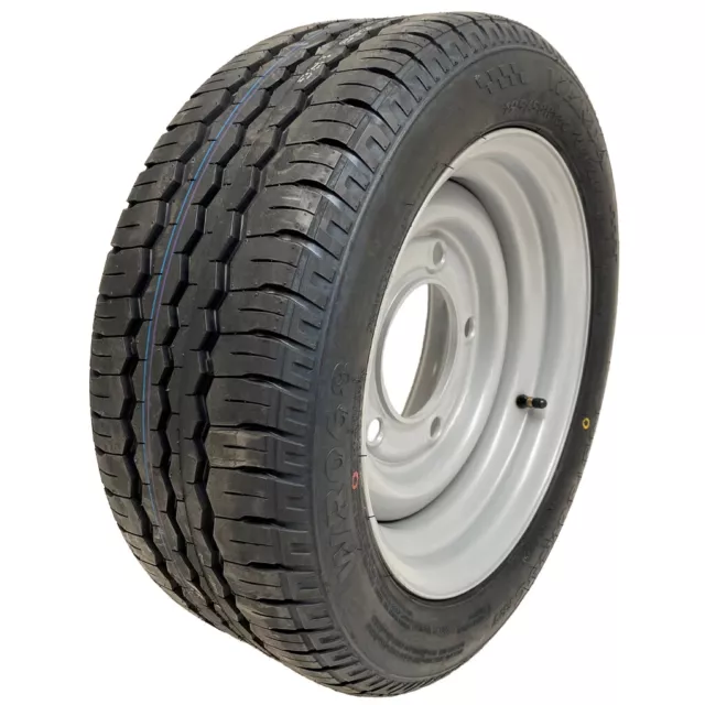 195/50R13C Trailer Wheel 5 Stud 6.5” PCD 165 Road Legal 900kg Wanda WR068 Tire