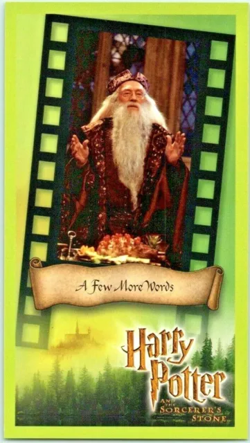 HARRY POTTER SORCERERS STONE WIDEVISION CARDS 1 TO 81 by Wizards of the Coast