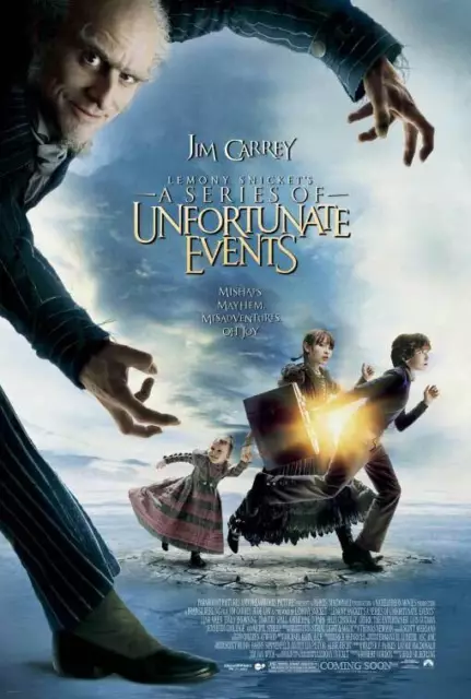 Lemony Snickett's A Serie Di Unfortunate Eventi (DS Intl ) Originale Film Poster