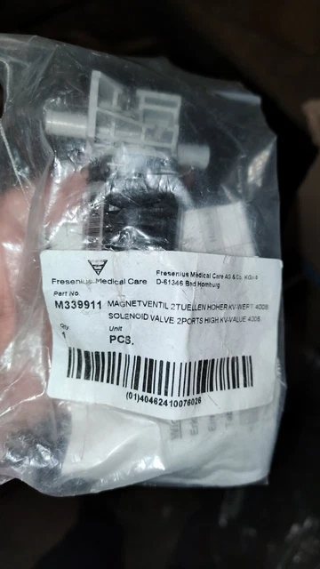 Fresenius 4008 hemodialysis machine parts very cheap: brand new M339911 valve