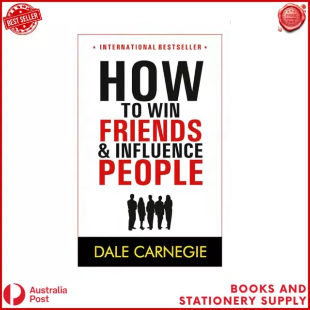 How to Win Friends and Influence People by Dale Carnegie BRANDNEW PAPERBACK BOOK