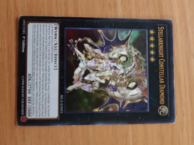 Yu-Gi-oh! Stellarknight constellar diamond SECE-EN051 1 ST Ultimate rare 