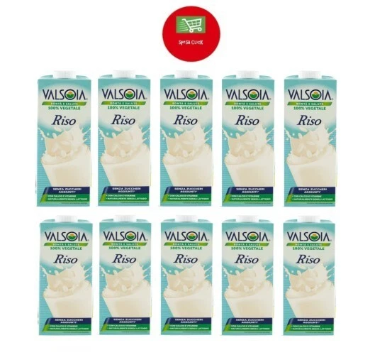 Valsoia bontà e salute riso  100%Vegetale 10 litri Naturalmente senza lattosio