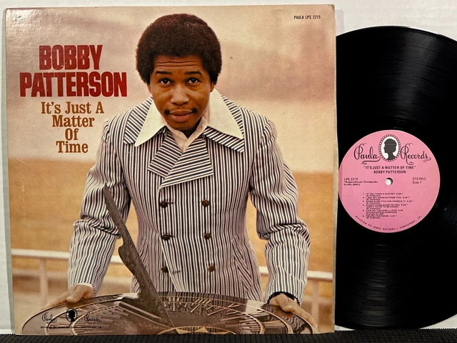 激レアUS ORIG美盤!】BOBBY PATTERSON IT'S JUST A MATTER OF TIME