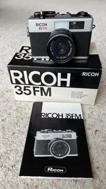 Ricoh 35 FM 35mm Film Compact Camera Rikenon 40/2.8 Lens