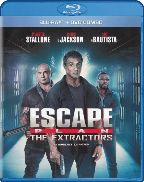 Escape Plan 3: The Extracteur (Blu-Ray + DVD C Neuf Bleu