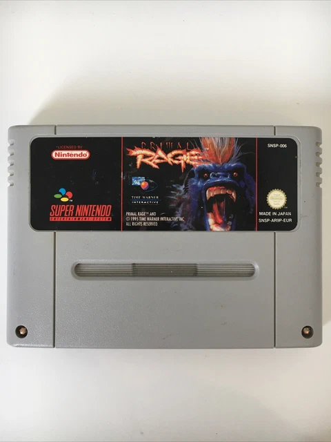 primal rage super nintendo