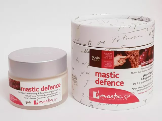 Mastic Spa Mastic Defense. Pioneering triple action cream.