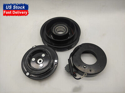 2010 Mazda 3 Sport 4 Cyl 2.0L 5 Groove HCC-HS18N PULLEY, COIL, BEARING, PLATE FITS AC COMPRESSOR CLUTCH KIT 