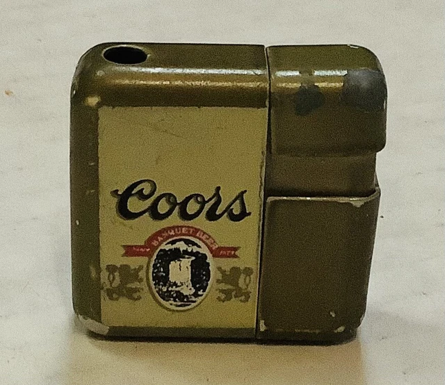 Vintage Coors Banquet Beer Mini Lighter Advertising Collectible