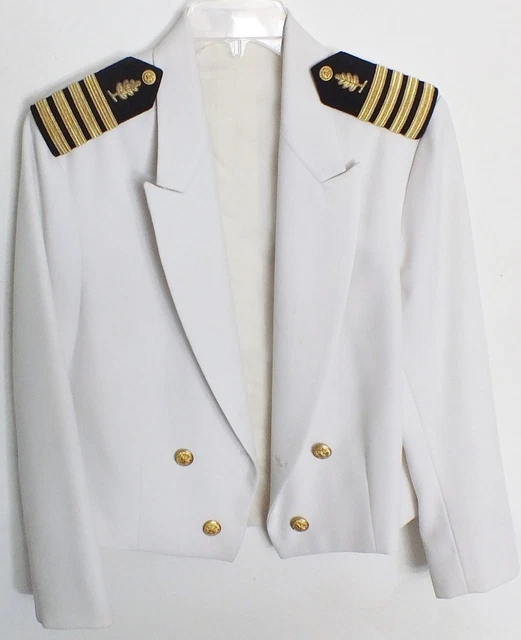 US NAVY OFFICERS White Dinner Dress Jacket Vintage Captain, with Shoulder Boards $52.00 - PicClick US NAVY OFFICERS White Dinner Dress Jacket Vintage Captain, with Shoulder Boards $52.00 - PicClick