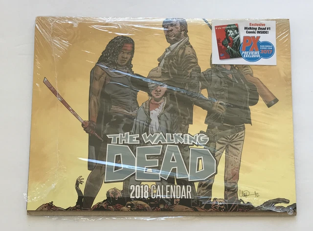 The Walking Dead 2018 Calendar NO COMIC