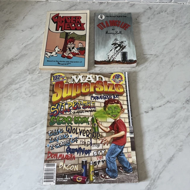 Ginger Meggs, It’s A Dogs Life , Mad Supersize #18 Magazine Bundle