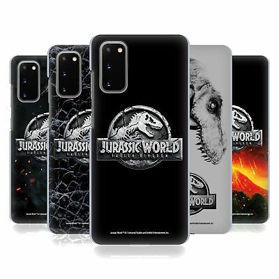 Official Jurassic World Fallen Kingdom Logo Hard Back Case For Samsung Phones 1