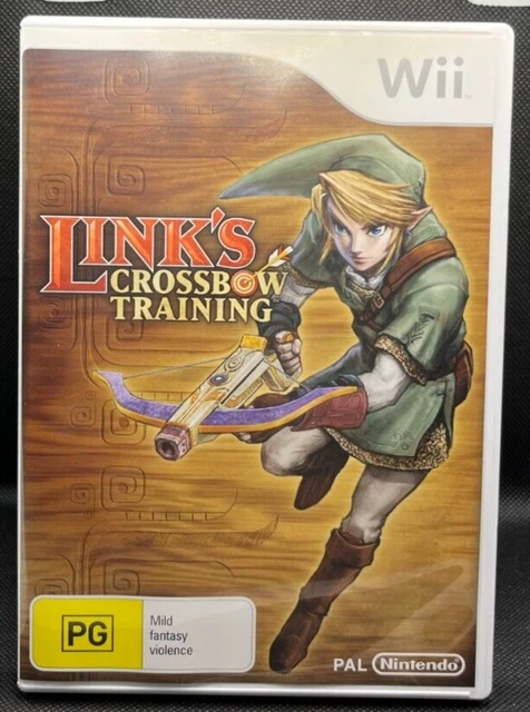 LINK'S CROSSBOW TRAINING Zelda - Nintendo Wii / Wii U - LIKE NEW