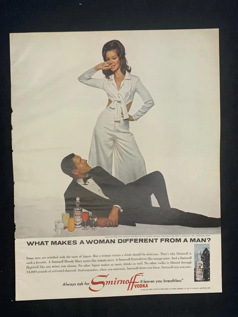 Magazine Ad* - 1965 - Smirnoff Vodka - (#1)