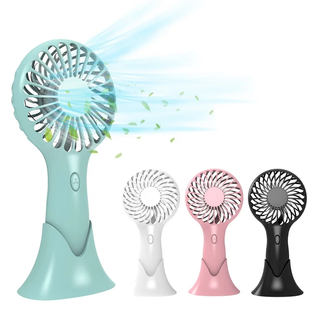 Handheld Mini Hand Fan Powerful Small Personal Portable Fan Speed Adjustable