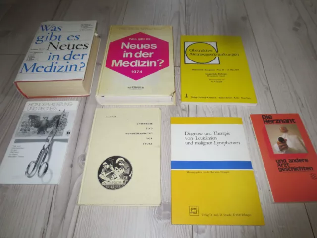 Buch Alte Bücher Konvolut Dachbodenfund Rarität Medizin Bücher 2