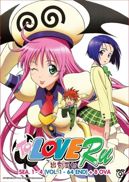 ENGLISH DUBBED To Love RU Season 1-4 Uncensored DVD All Region