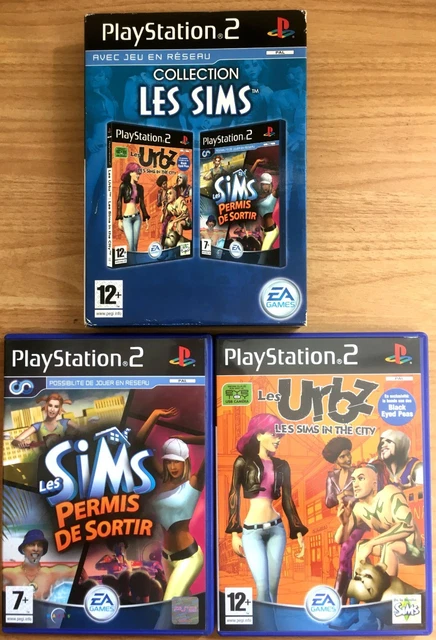 LES SIMS PERMIS De Sortir Complet Boîte Notice Gamecube Pal Français Vf