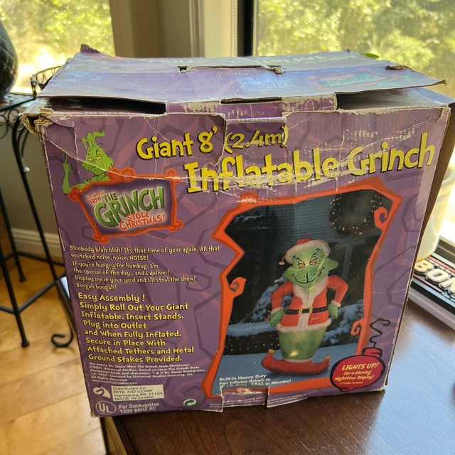 The grinch christmas inflatable