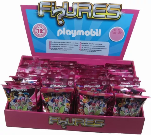 Playmobil 9242 Pink Girls Series 12 Mini Figure CASE of 48 mystery Blind Bags