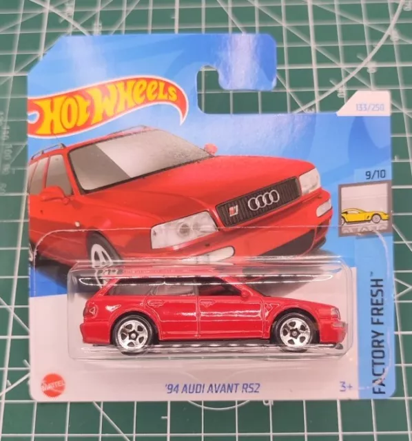 Hot Wheels 2024 '94 Audi Avant RS2 Red 133/250 1/64