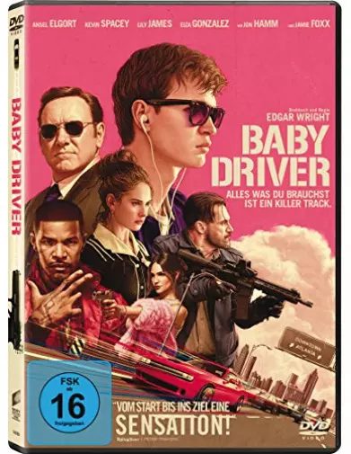 Baby Driver (2017), Blu-ray